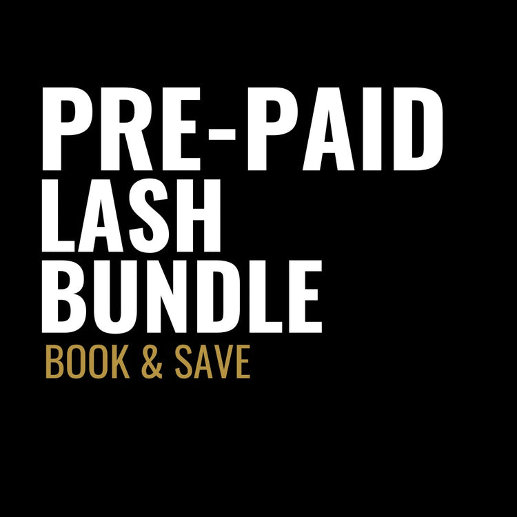 Eyelash Extensions PRE-PAID Bundle Package